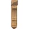Ekena Millwork Balboa Arts and Crafts Rough Sawn Bracket w/ Offset Brace, Western Red Cedar, 8"W x 26"D x 38"H BKT0806X26X38BOA03RWR - alternate 4